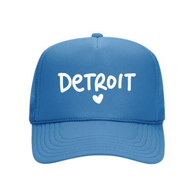 I Love Detroit Trucker Hat