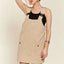 Vestido de tirantes anchos ajustable con escote cuadrado para mujeres