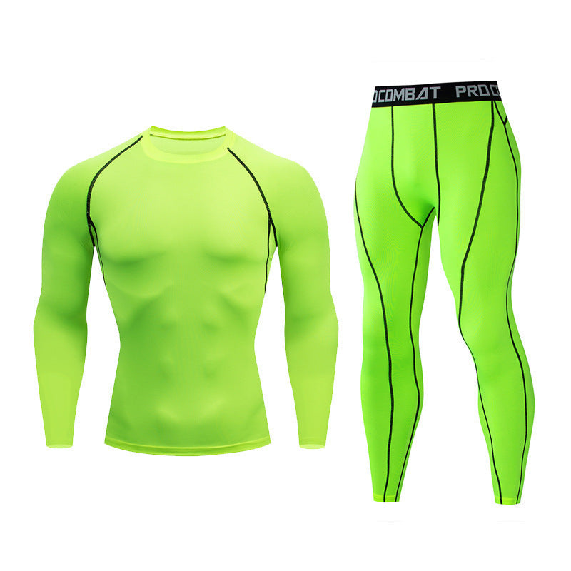 Men's Quick Drying PTZ Tight Pants Set