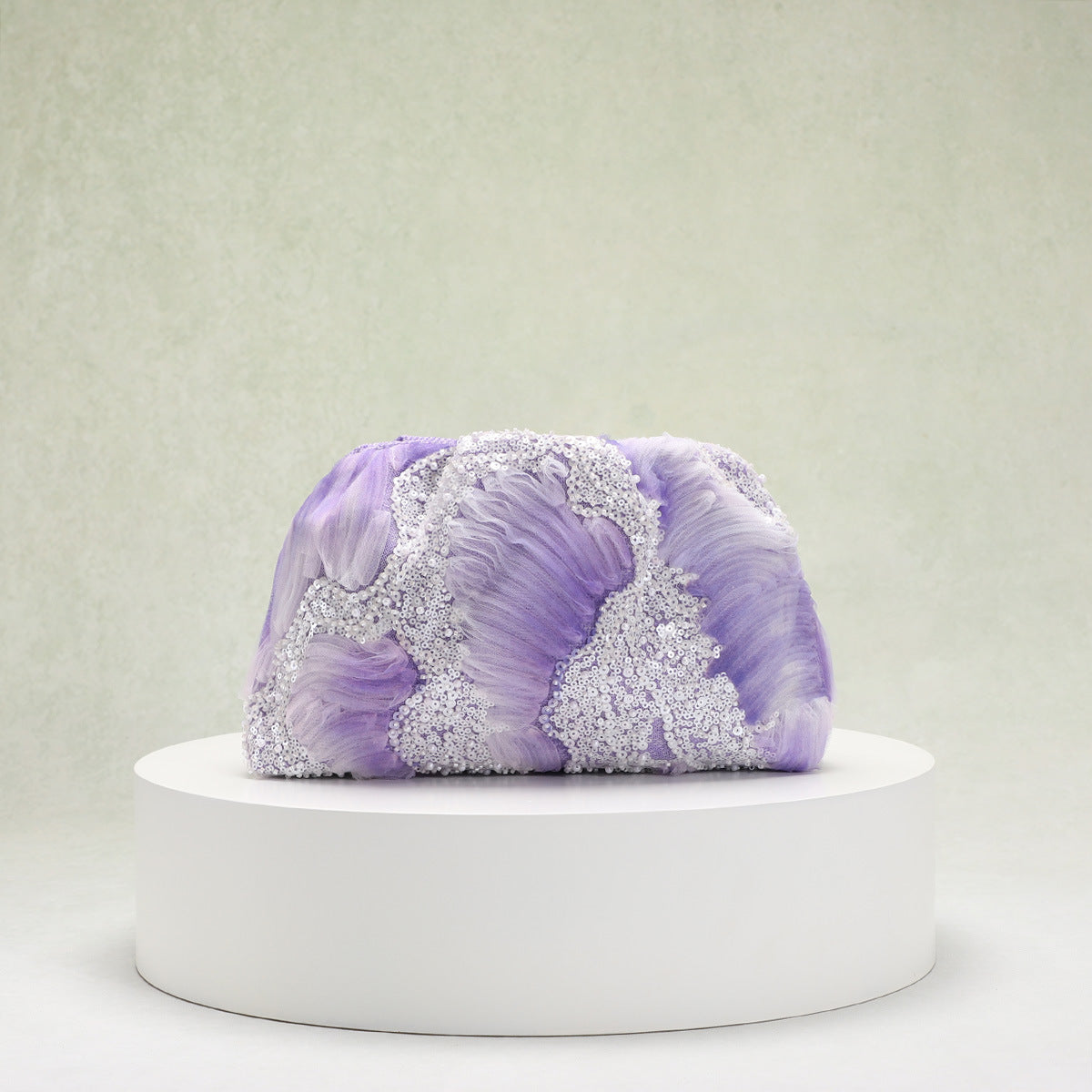 Sac bandoulière élégant avec design en vagues complexe