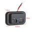 Cargador de coche dual USB PD QC3.0 12-24V 4.8A con salida de potencia LED