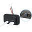 Cargador de coche dual USB PD QC3.0 12-24V 4.8A con salida de potencia LED