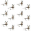 Adams Classic Dry Fly - Premium 1 Dozen Size 18 Flies - Korvel