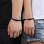 Bracelets en perles de pierre noire pour couples - Collection Zodiac