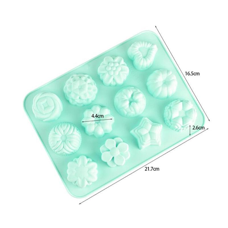 Moule à pâtisserie en silicone Émoticônes pour des friandises créatives