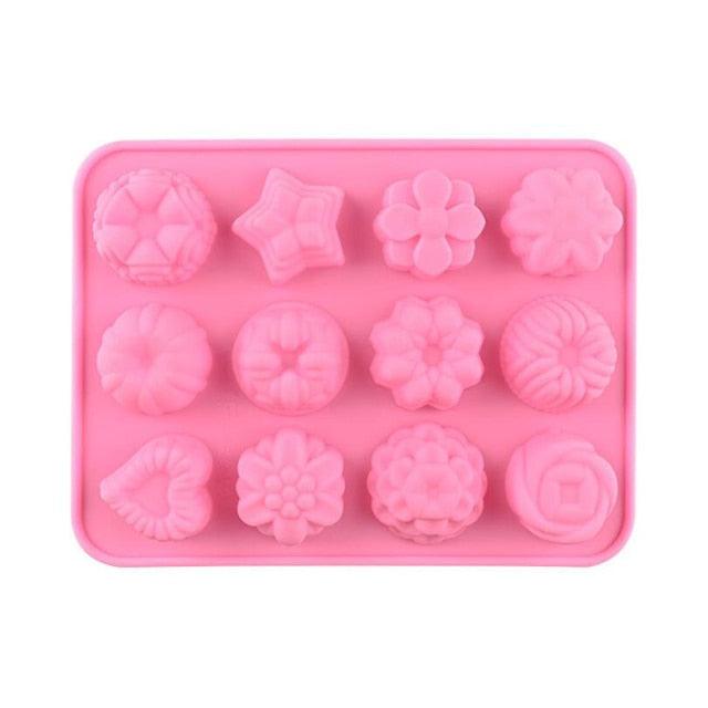 Moule à pâtisserie en silicone Émoticônes pour des friandises créatives