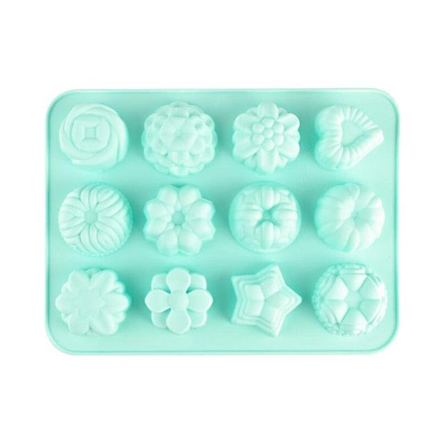 Moule à pâtisserie en silicone Émoticônes pour des friandises créatives