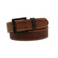 Nocona Men's HD Xtreme Basket Weave Belt - Light Brown - Korvel