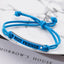 Ensemble de 12 Bracelets en Corde Charmants Ajustables Faits Main