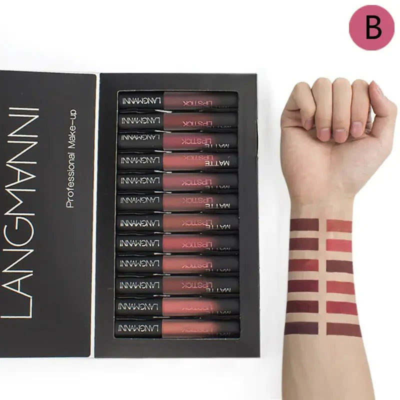Juego de Labiales de Lujo de 12 Piezas