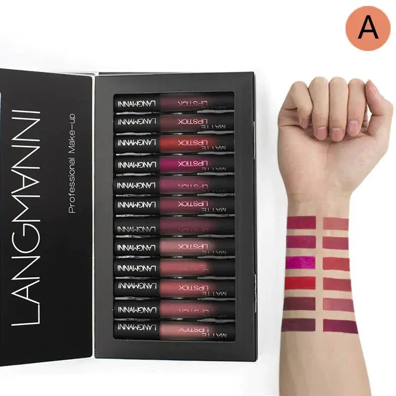 Juego de Labiales de Lujo de 12 Piezas