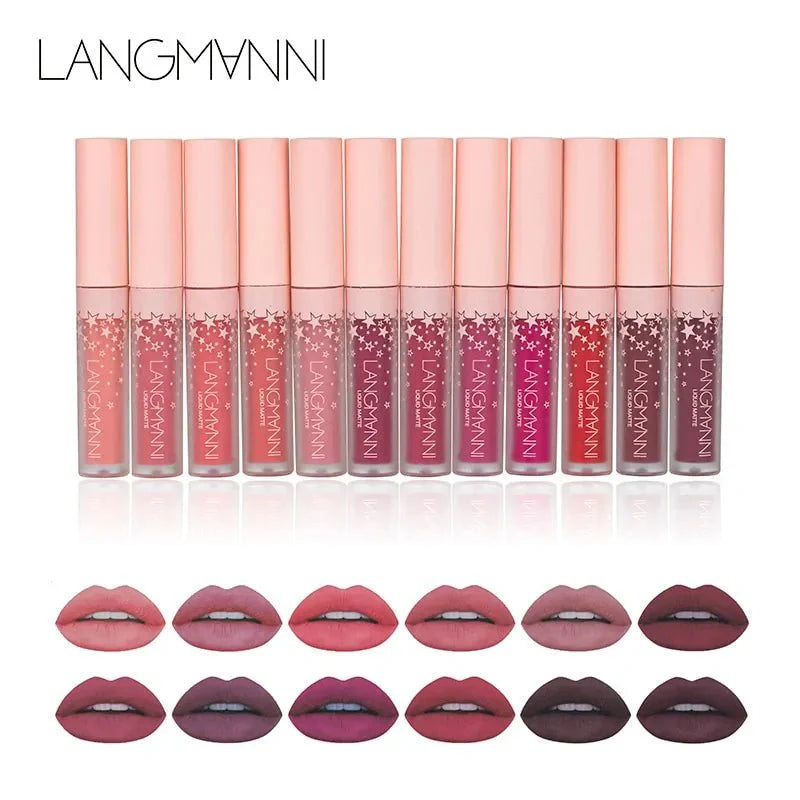 Juego de Labiales de Lujo de 12 Piezas