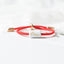 Bracelet de charme des 12 signes du zodiaque - Bijoux en corde faits à la main ajustables