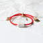 Bracelet de charme des 12 signes du zodiaque - Bijoux en corde faits à la main ajustables