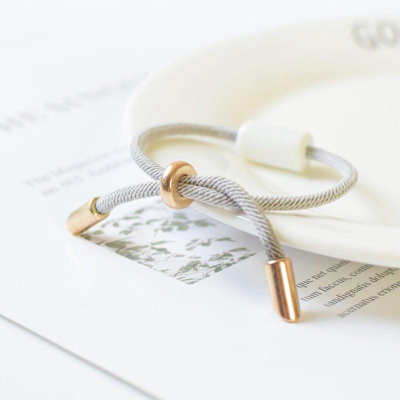 Bracelet de charme des 12 signes du zodiaque - Bijoux en corde faits à la main ajustables