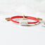 Bracelet de charme des 12 signes du zodiaque - Bijoux en corde faits à la main ajustables