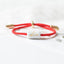 Bracelet de charme des 12 signes du zodiaque - Bijoux en corde faits à la main ajustables