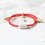 Bracelet de charme des 12 signes du zodiaque - Bijoux en corde faits à la main ajustables
