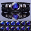 Bracelet en Cuir avec Charms des Signes du Zodiaque - Bangle Multicouche pour Hommes et Femmes