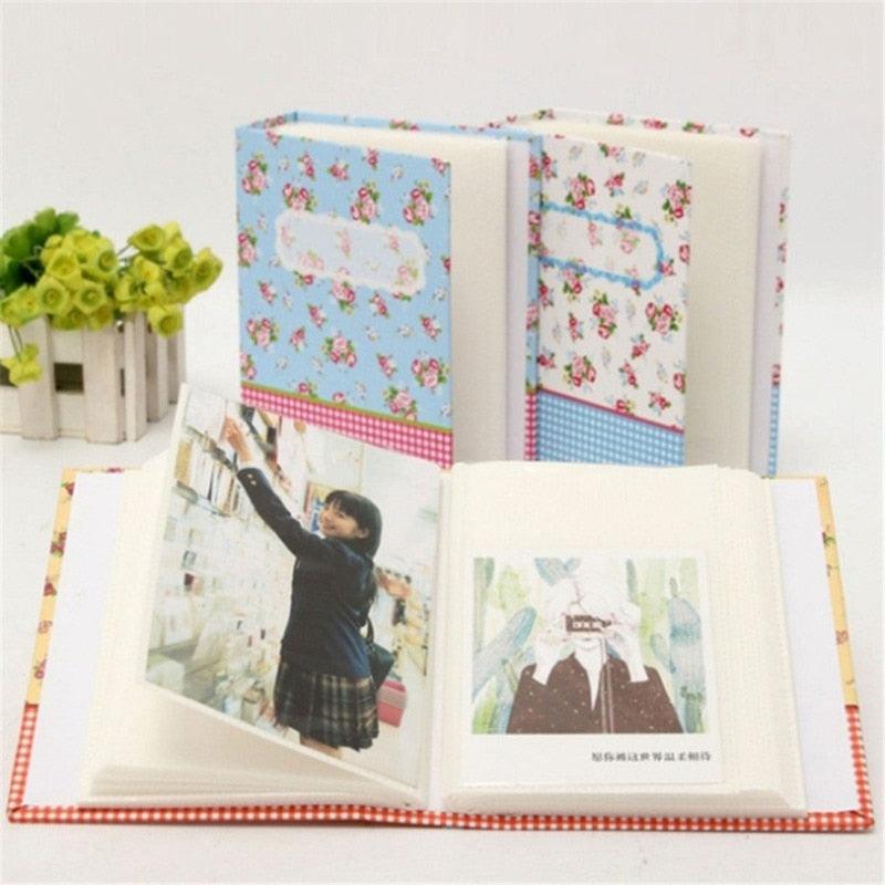 Álbum Mini de 120 Bolsillos - Elegante Estuche para Fotos