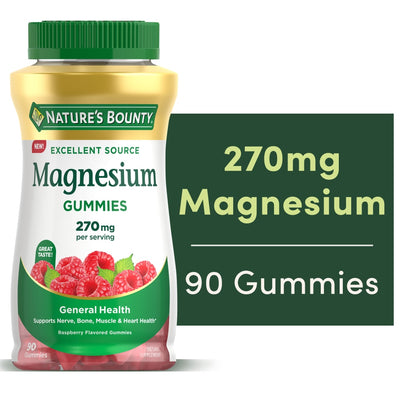 Gomitas de Magnesio de Nature's Bounty® – Sabor a Frambuesa