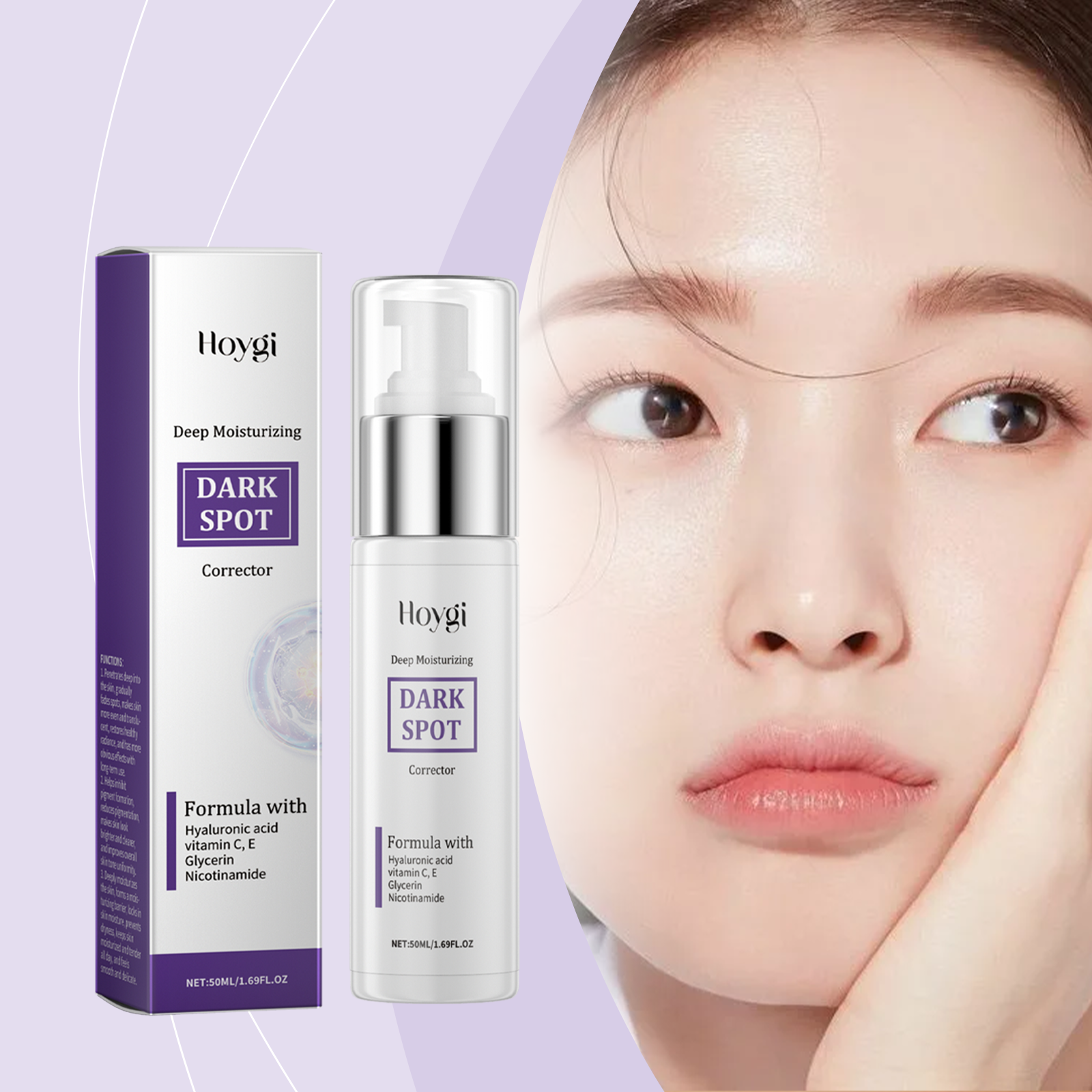 Serum Facial Serum Facial Treatment Hydrates, Moisturizes, Firms, Tenderizes And Smoothes Skin - Korvel