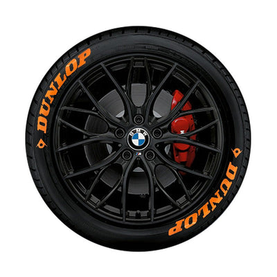【 Font Set 】 Car Tire Stickers Tire Letter Stickers English Letter 3D Stereoscopic Stickers - Korvel