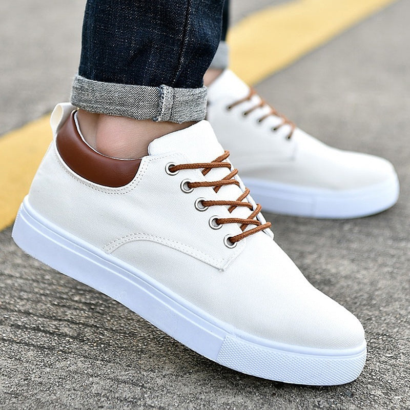 Korean Breathable Men's Casual Canvas Sneakers