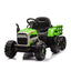 Children's electric tractor toy, powered by 24V battery, 200w * 2 motor 1.86-4.97MPH/remote control three speed adjustable - Korvel