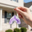 Steady Light Plush Keychain for Epilepsy Awareness