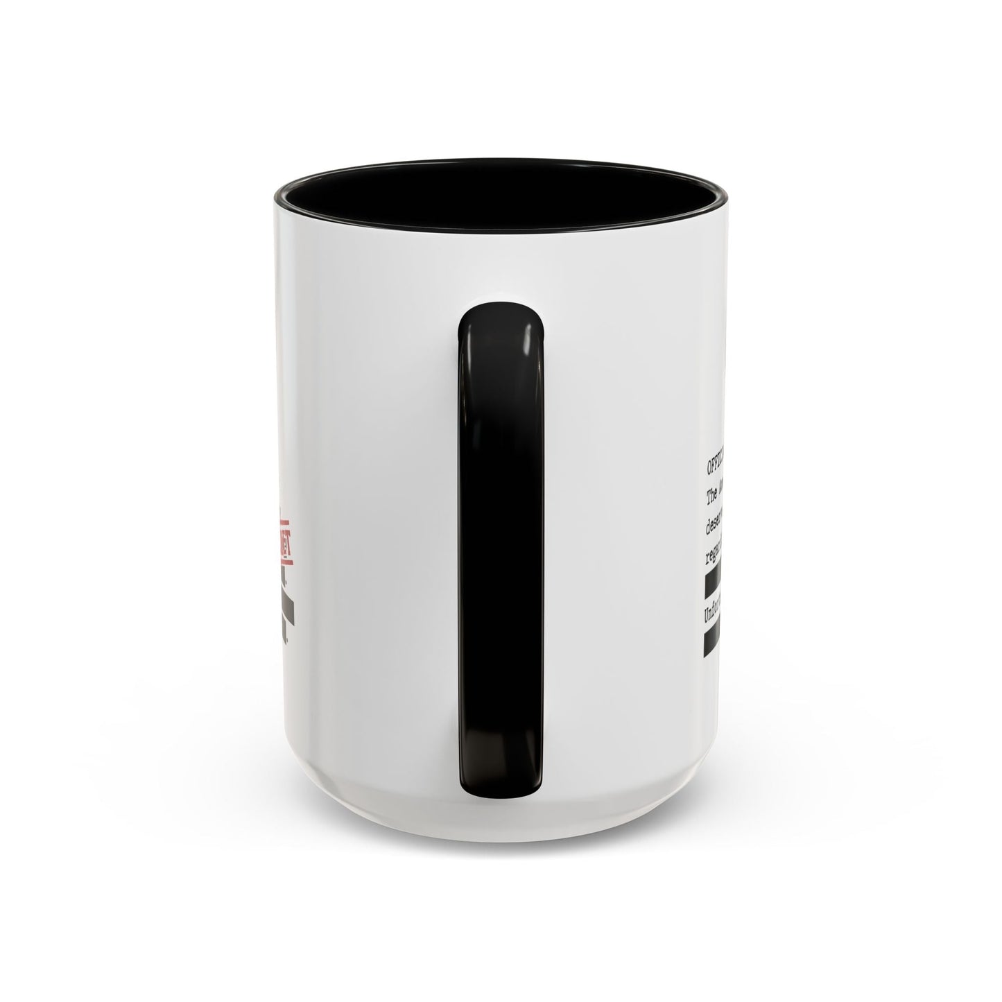 Official Memo Top Secret Coffee Mug – Political Satire