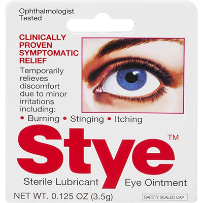 Stye Sterile Lubricant Eye Ointment - Ophthalmologist Tested