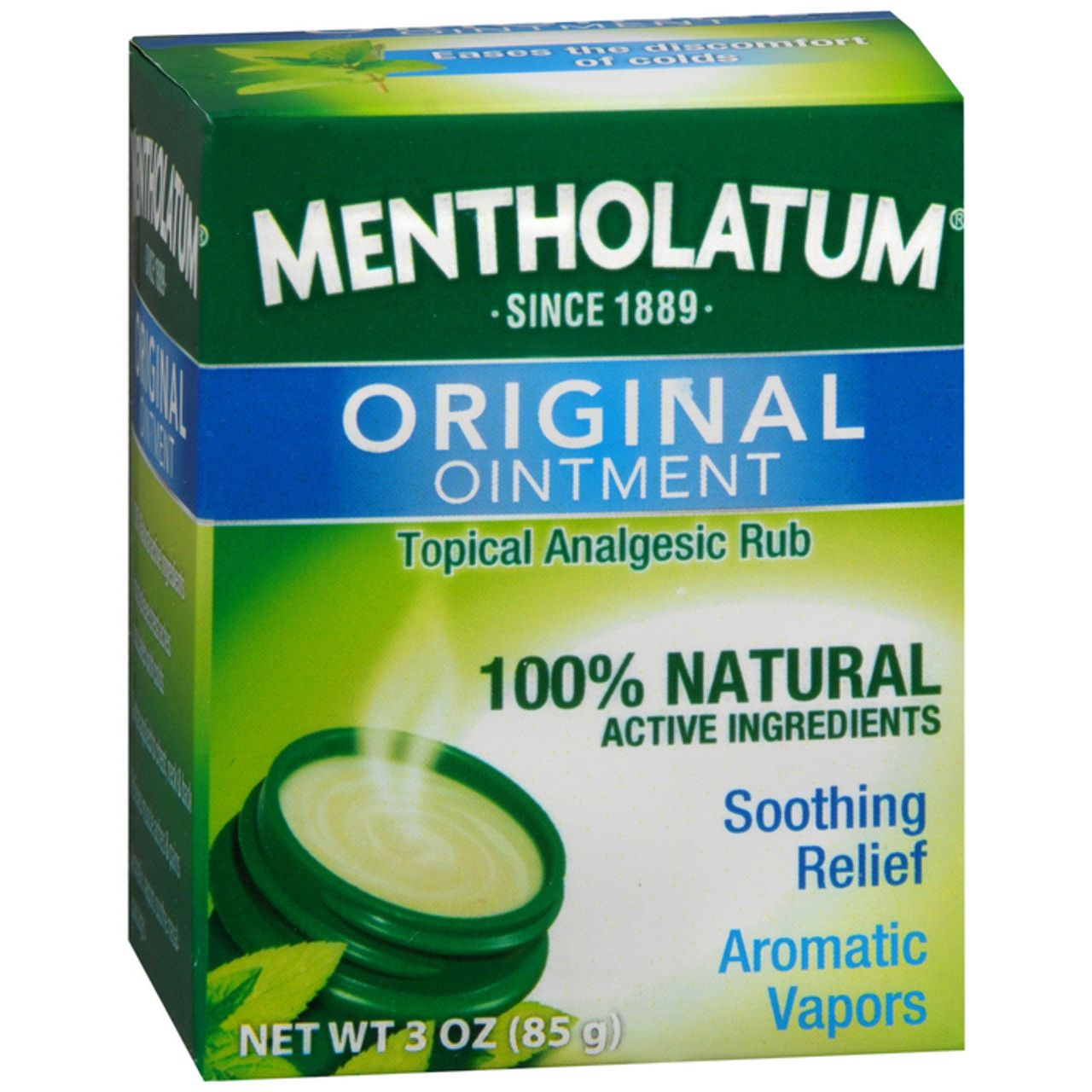Baume Original Mentholatum - 3 Oz
