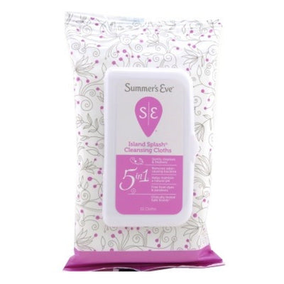 Summer's Eve 5 In 1 Cleansing Cloths for Sensitive Skin