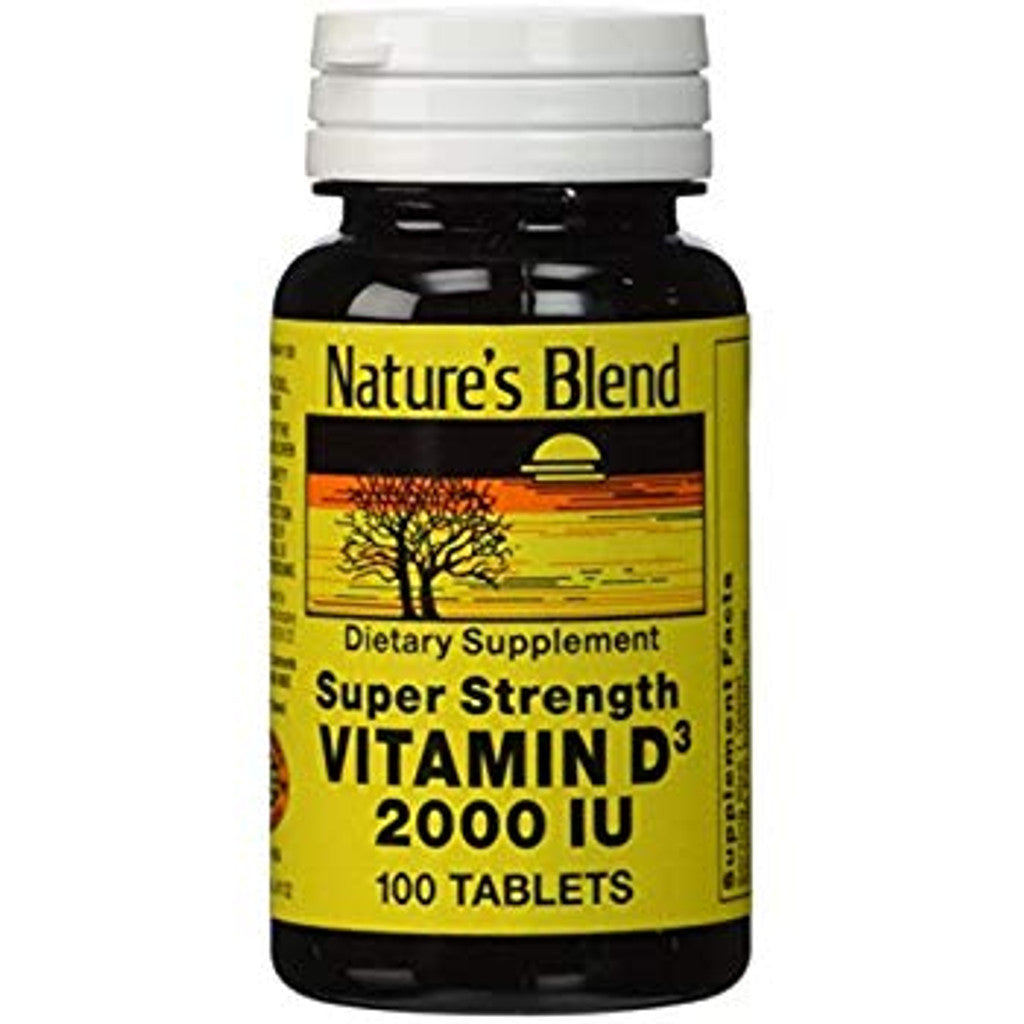 Nature's Blend Vitamine D3 2000 UI