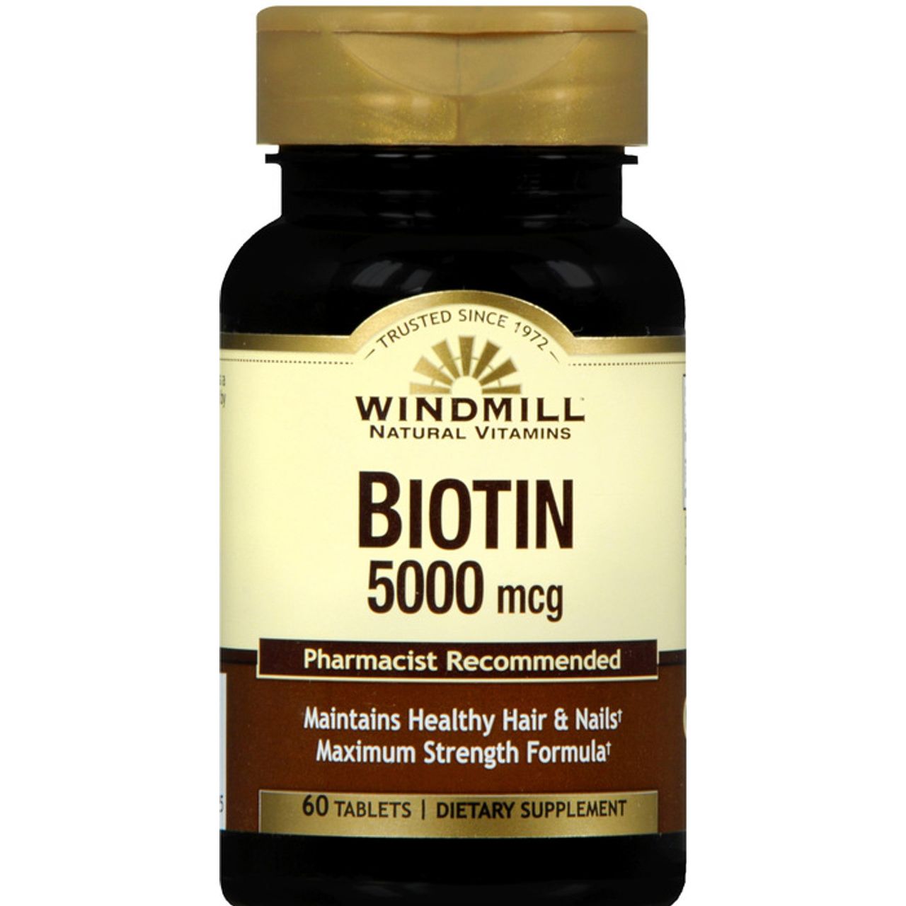 Windmill Biotin 5000 Mcg - Supplément vitaminique premium