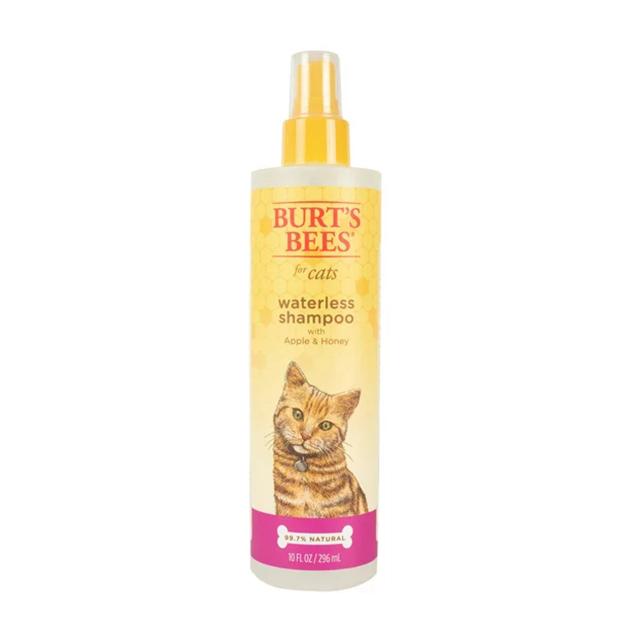 Burt's Bees Waterless Shampoo with Apple and Honey for Cats - 10 Fl Oz
