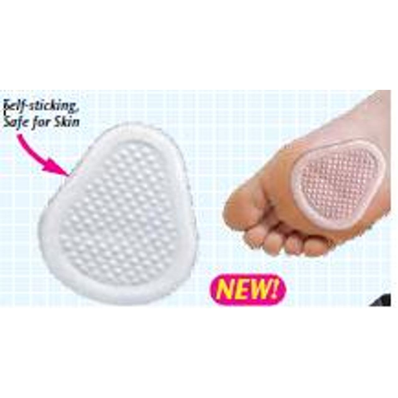 PediFix Pedi-GEL Almohadilla para la Planta del Pie - 2 por Paquete