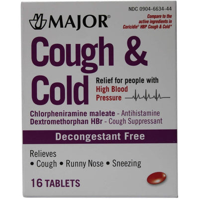 Premium Medicine Cabinet Essential - Cough & Cold Relief Tablets