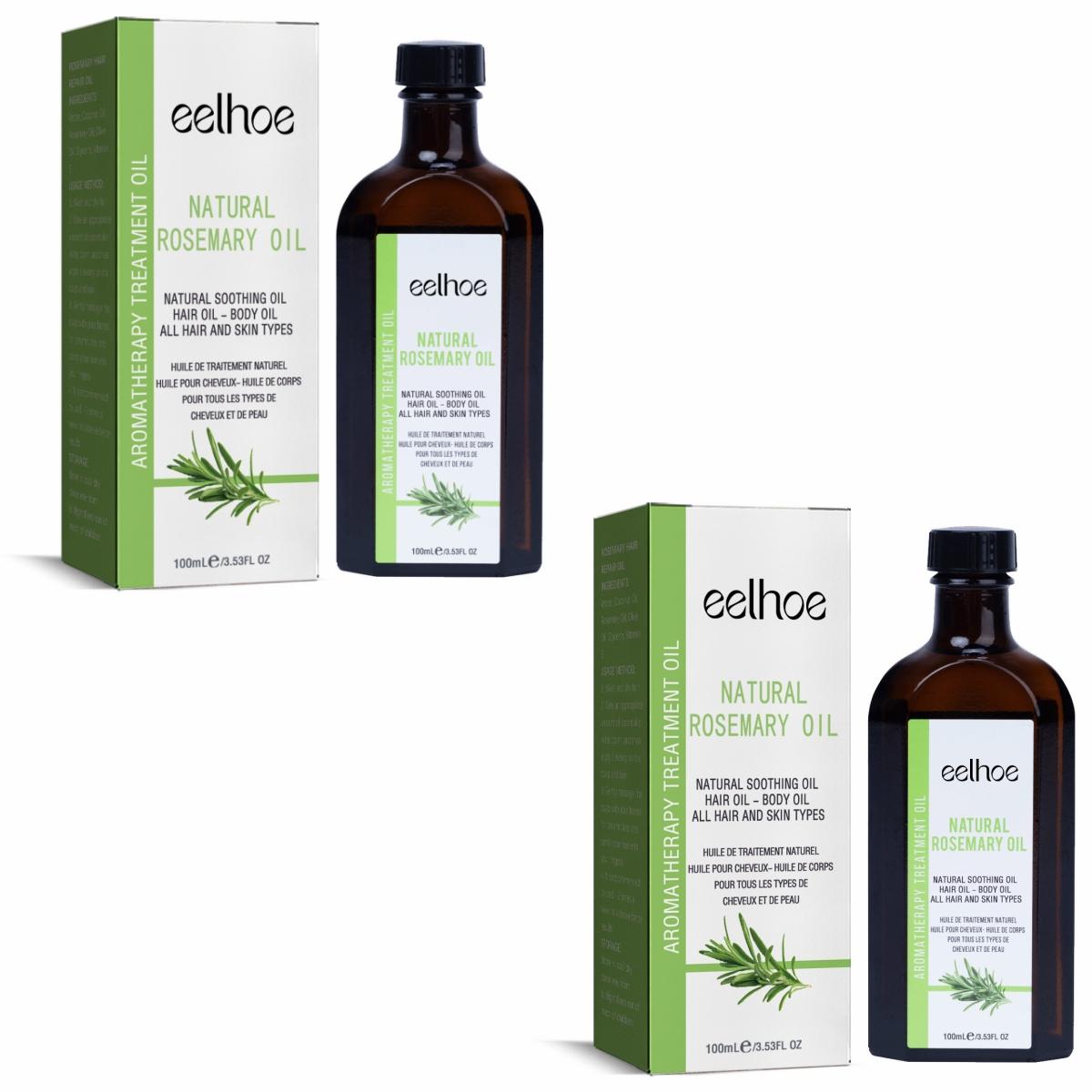 Rosemary Essential Oil For Hair Care, Anti-Frizz, Long Lasting, Soft Stay, Repair, Perm And Dye Hair Care - Korvel