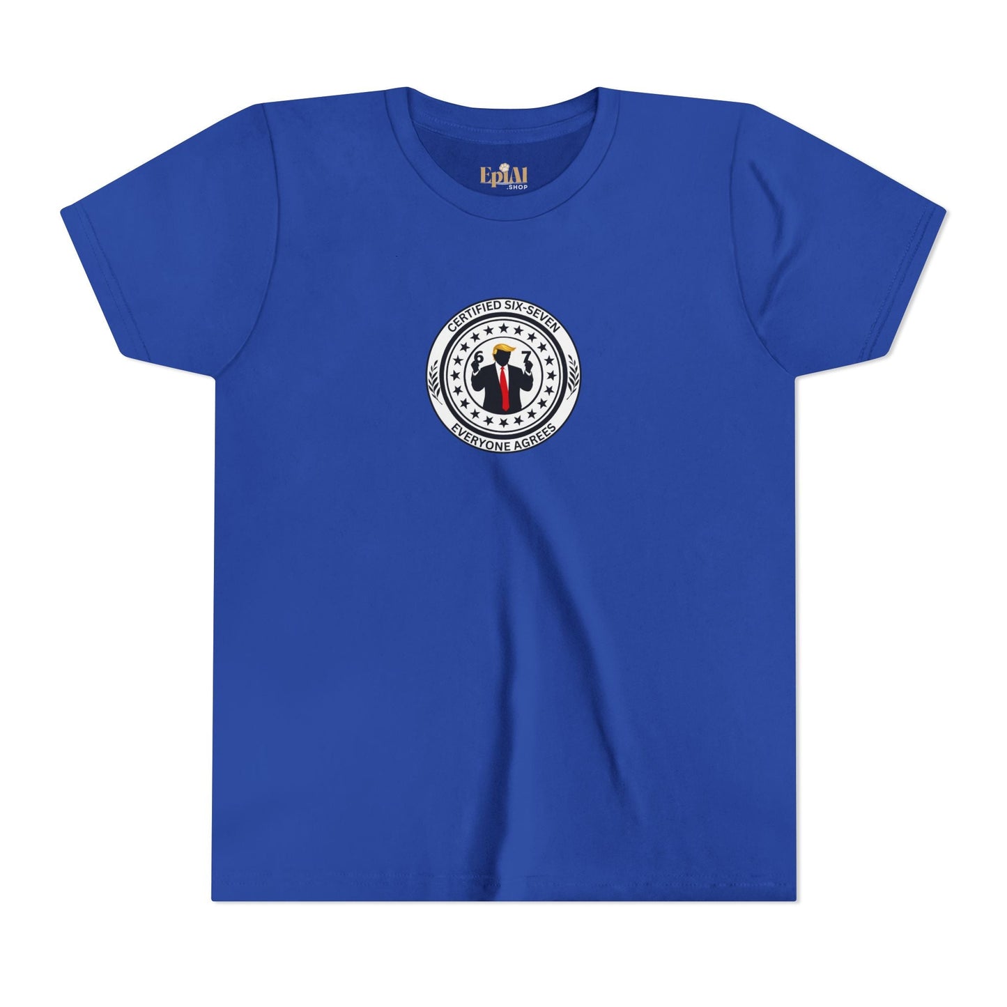 Camiseta Infantil Certificada Six-Seven