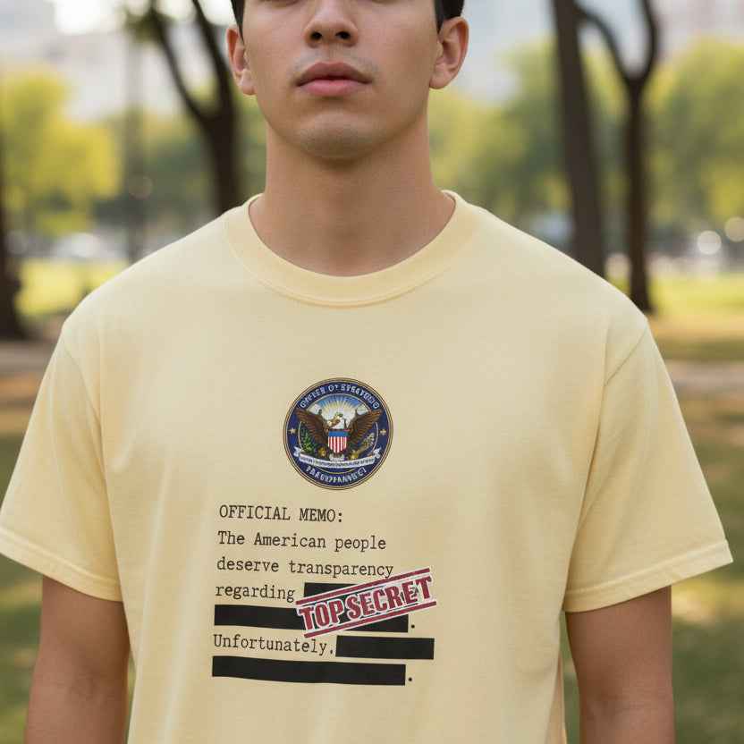 Official Memo 'Top Secret' Unisex T-Shirt
