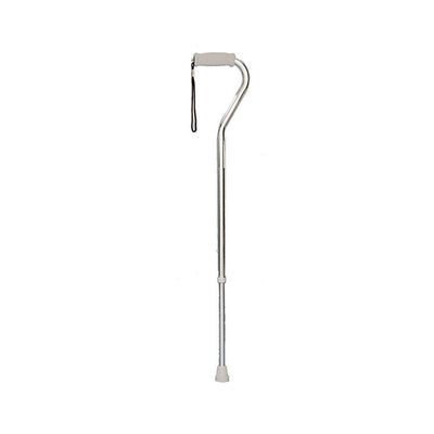 Essential Medical Supply Endurance Offset Handle Cane - Silver