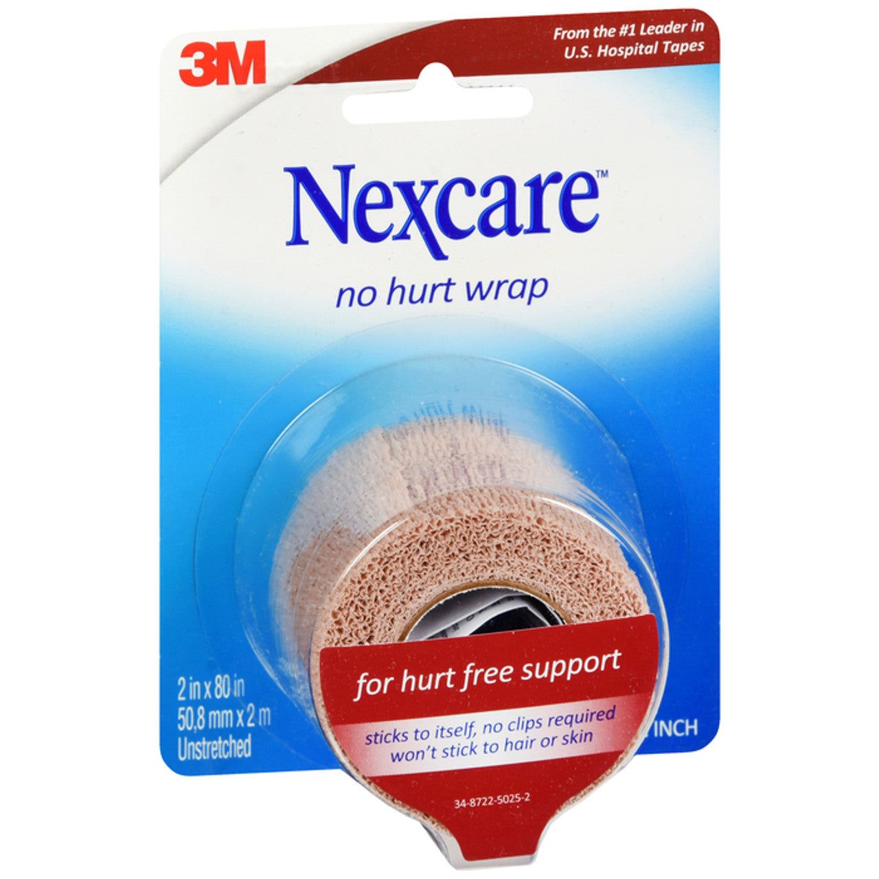 Nexcare No Hurt Wrap 2" x 80"