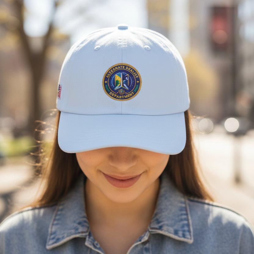 Gorra Bordada del Departamento de Realidad Alternativa