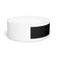 Black Ceramic Pet Bowl with Cat Accepted Emblem