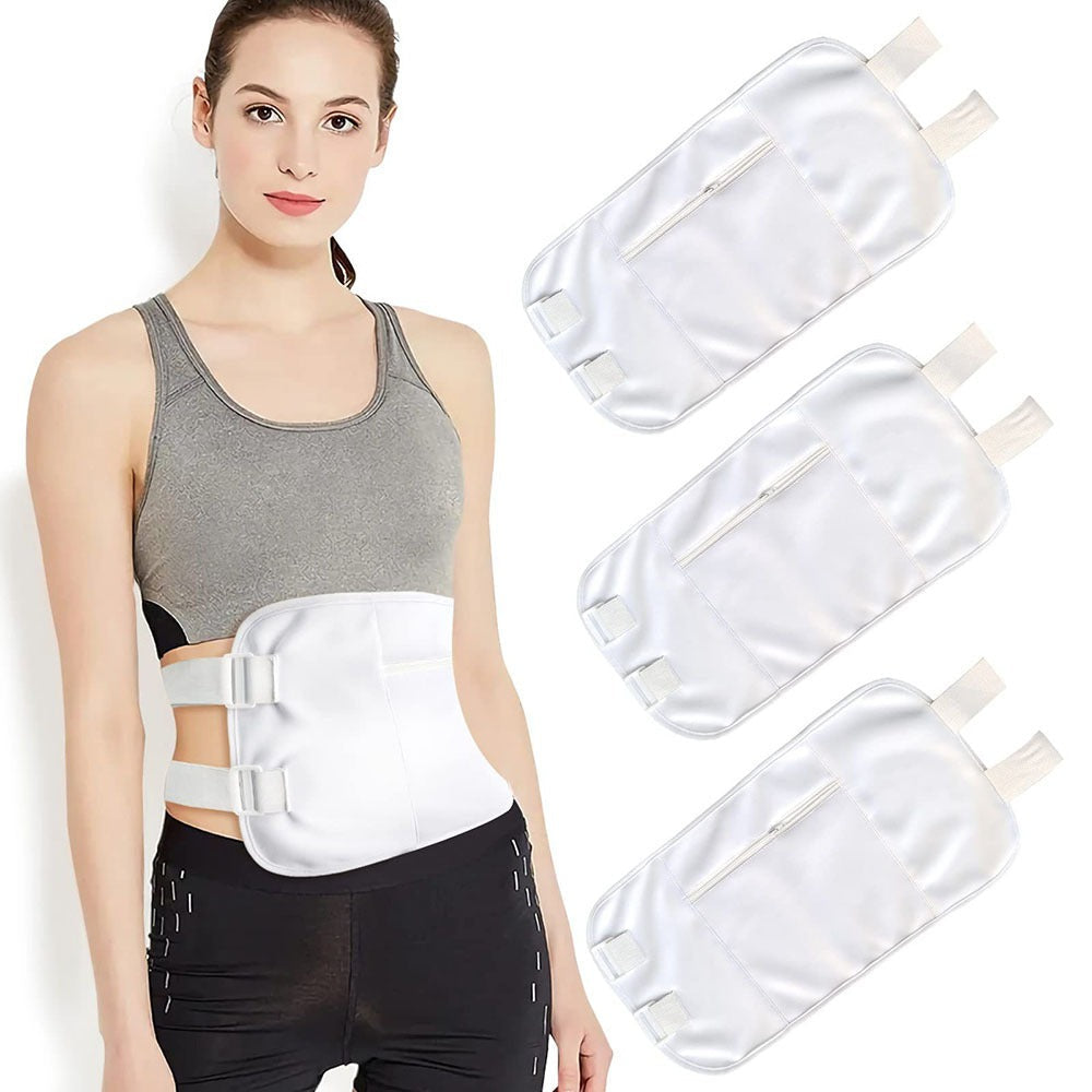 Premium Castor Oil Care Belt with Adjustable Waist Belt