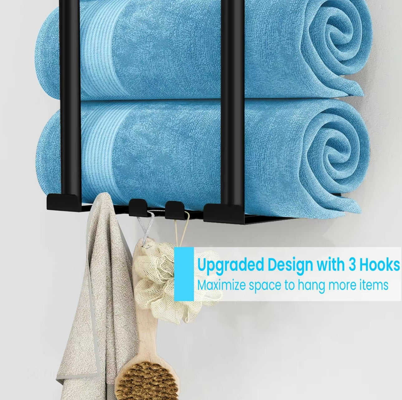 TowelNest Wall Rack - Korvel