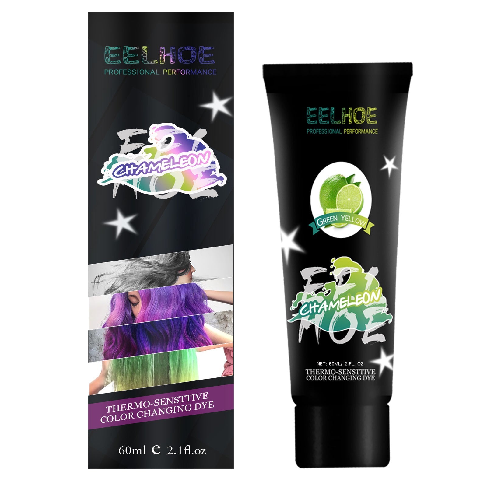 Gradient Hair Conditioner, No Damage To Hair And Scalp Easily Change Hair Color Hair Conditioner - Korvel