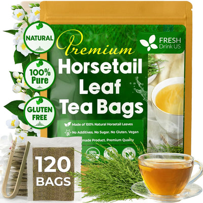 Premium Horsetail Leaf Tea Bags - 100% Natural & Pure
